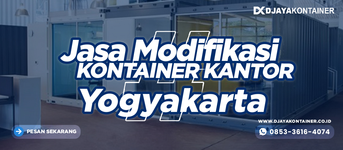 Jasa Modifikasi Kontainer Kantor jogja