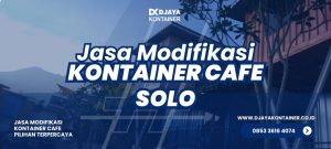 Jasa Modifikasi Kontainer Cafe Solo