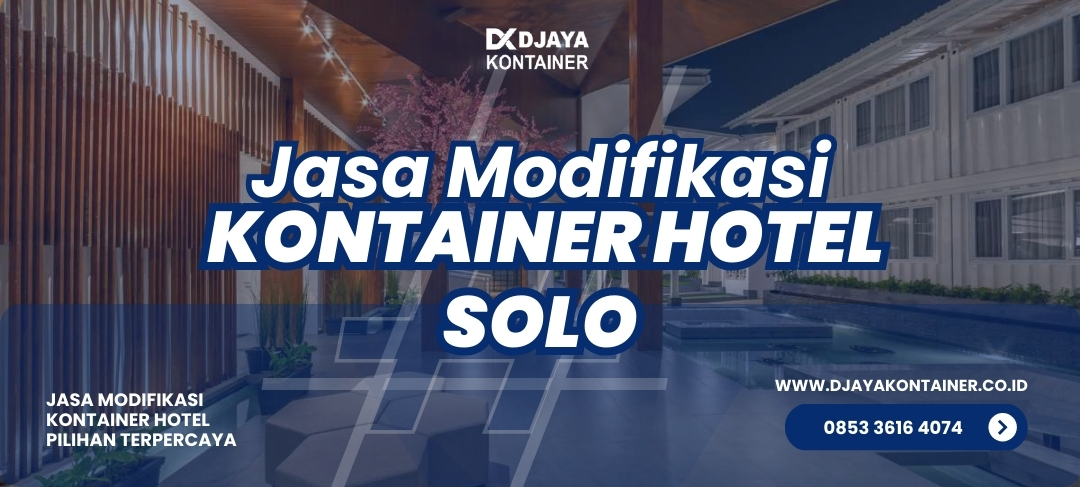 Jasa Modifikasi Kontainer Hotel Solo